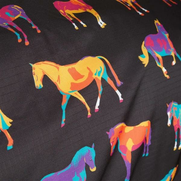 Ontario 220g Combo Turnout Rug #colour_black-horse