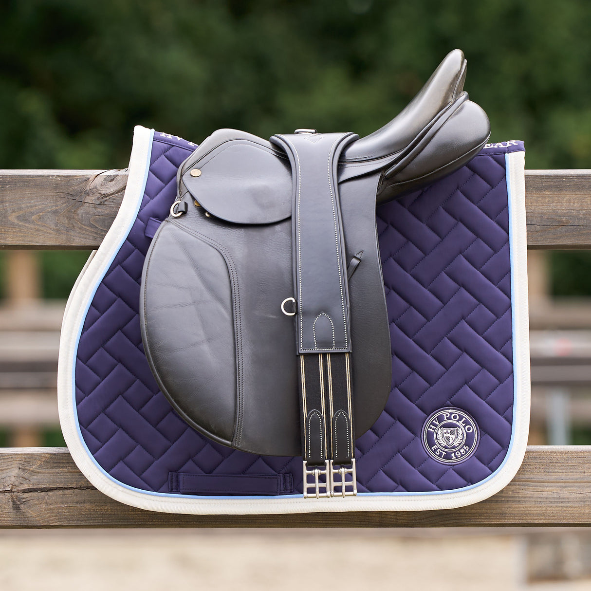 HV Polo Favourite GP Saddle Pad #colour_navy