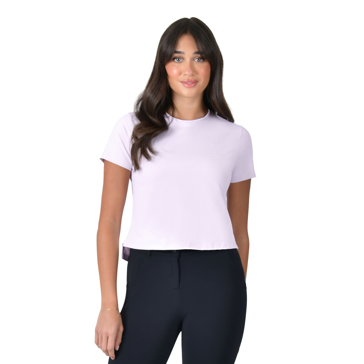 Weatherbeeta Ladies Relaxed Cropped Copper UV Short Sleeve Tee