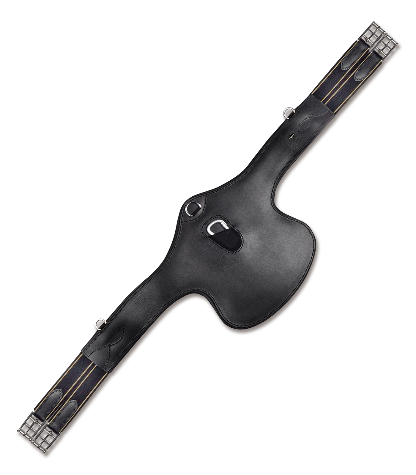 Waldhausen Saddlegirth With Stud Guard #colour_black