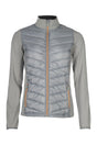 HKM Children's Jersey/Nylon Jacket -Prag- Style #colour_grey-rose-gold