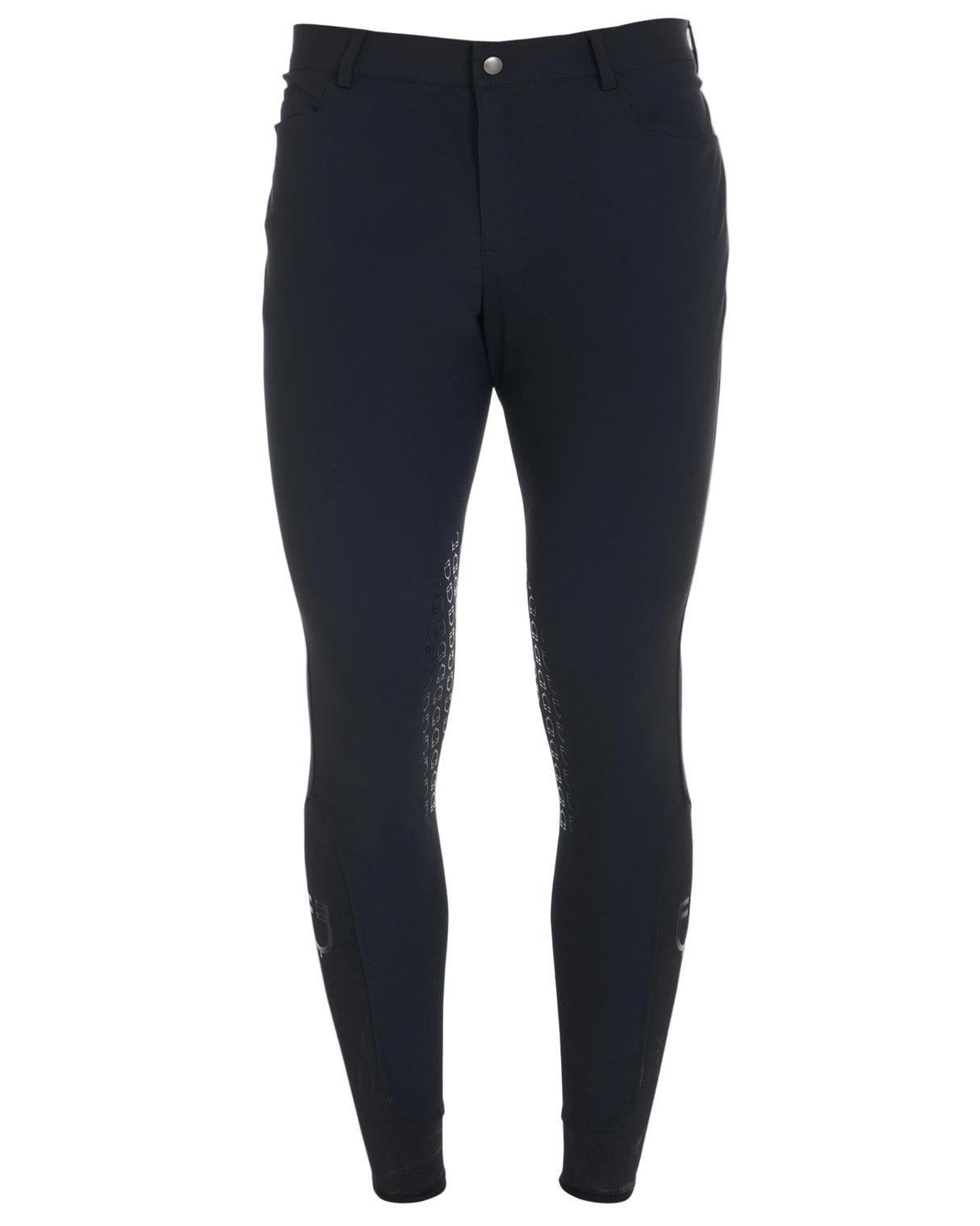 Equestro Men's Latest Generation Summer Breeches #colour_black