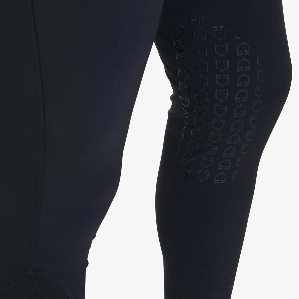 Equestro Men's Latest Generation Summer Breeches #colour_black