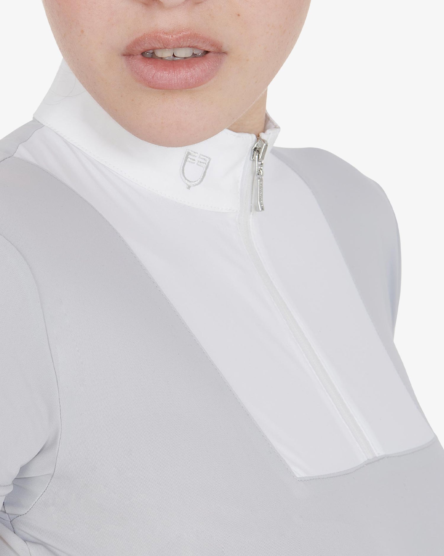 Equestro Women's Short-Sleeved Slim Fit Competition Polo Shirt