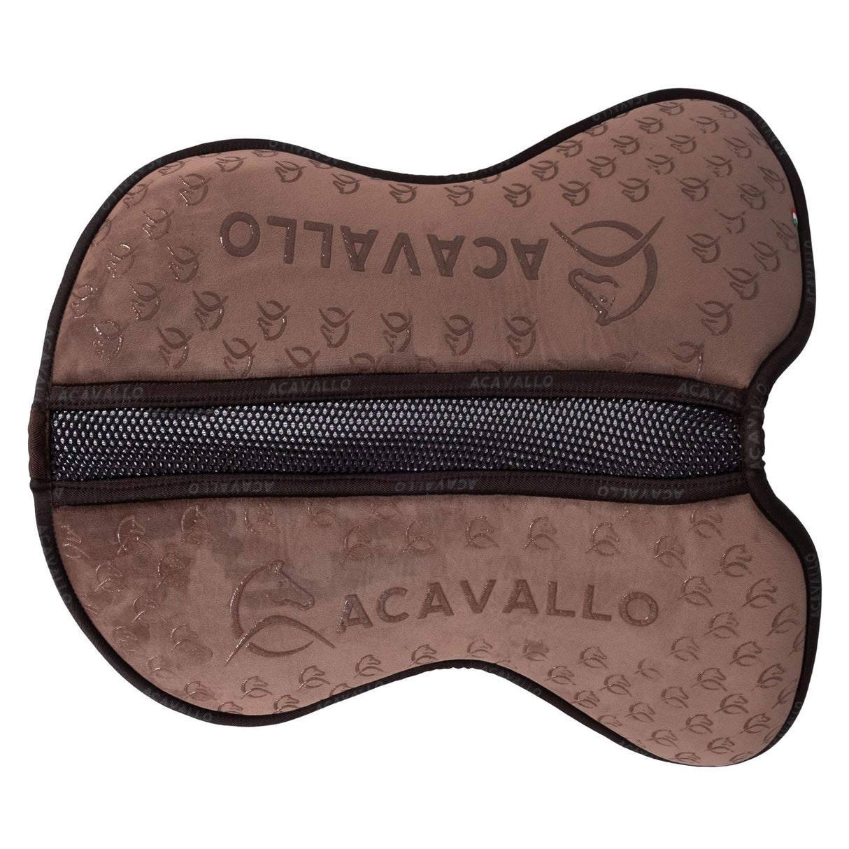 Acavallo Mf Jccs Sw-3Ds Louvre Grip Silicone Flat Compensator Short 45X18 cm #colour_brown