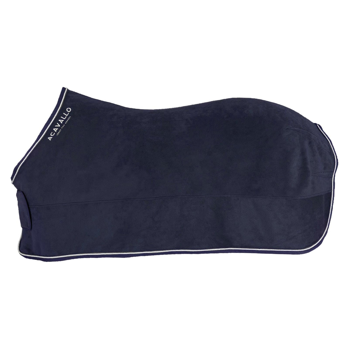 Acavallo Fleece Stable Rug 800G #colour_blue