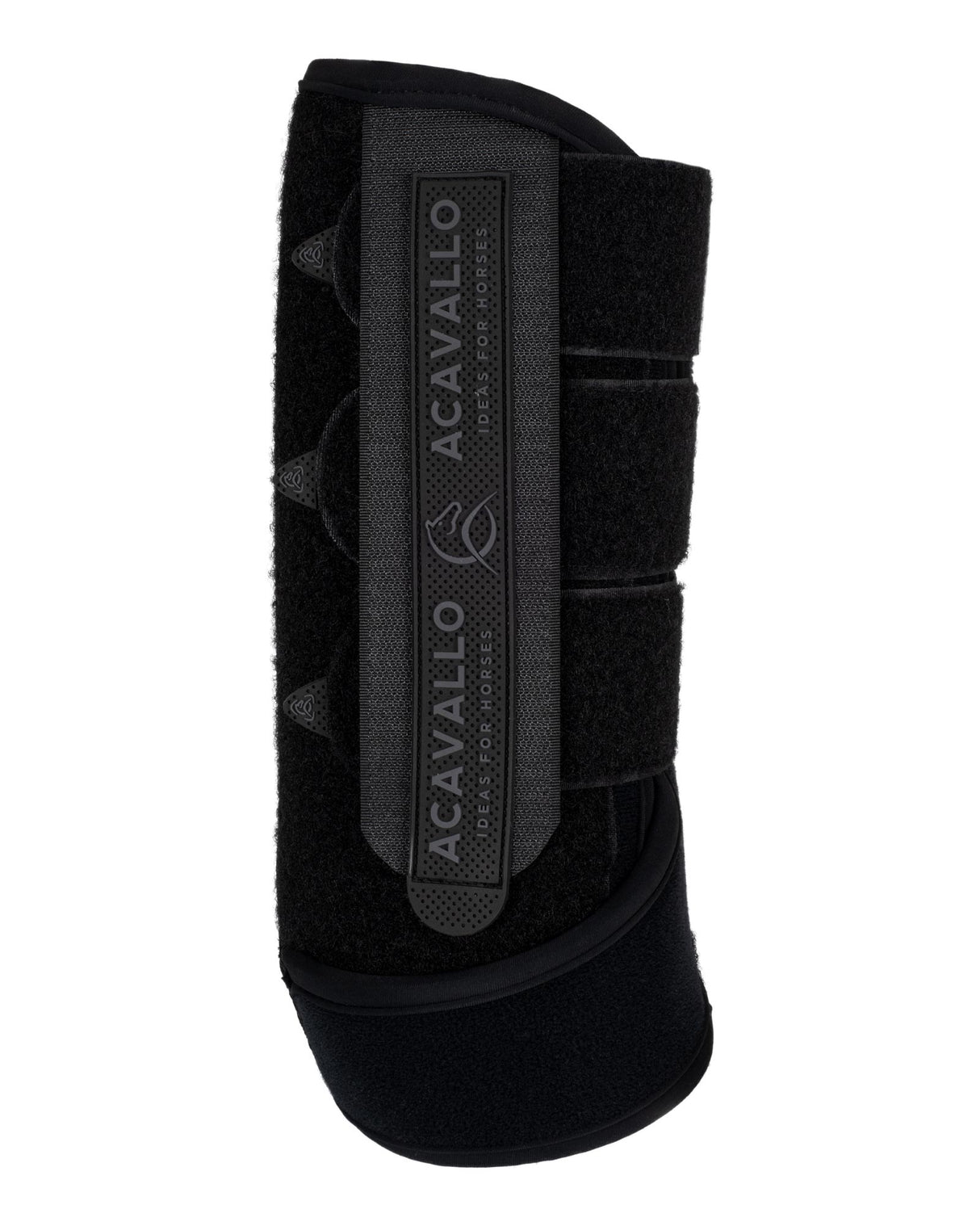 Acavallo Neoprene Front Boots Gel Inserts #colour_black