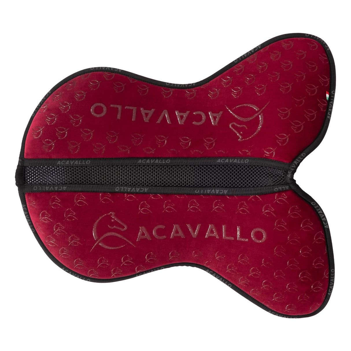 Acavallo Mf Jccs Sw-3Ds Louvre Grip Silicone Flat Compensator Short 45X18 cm #colour_red