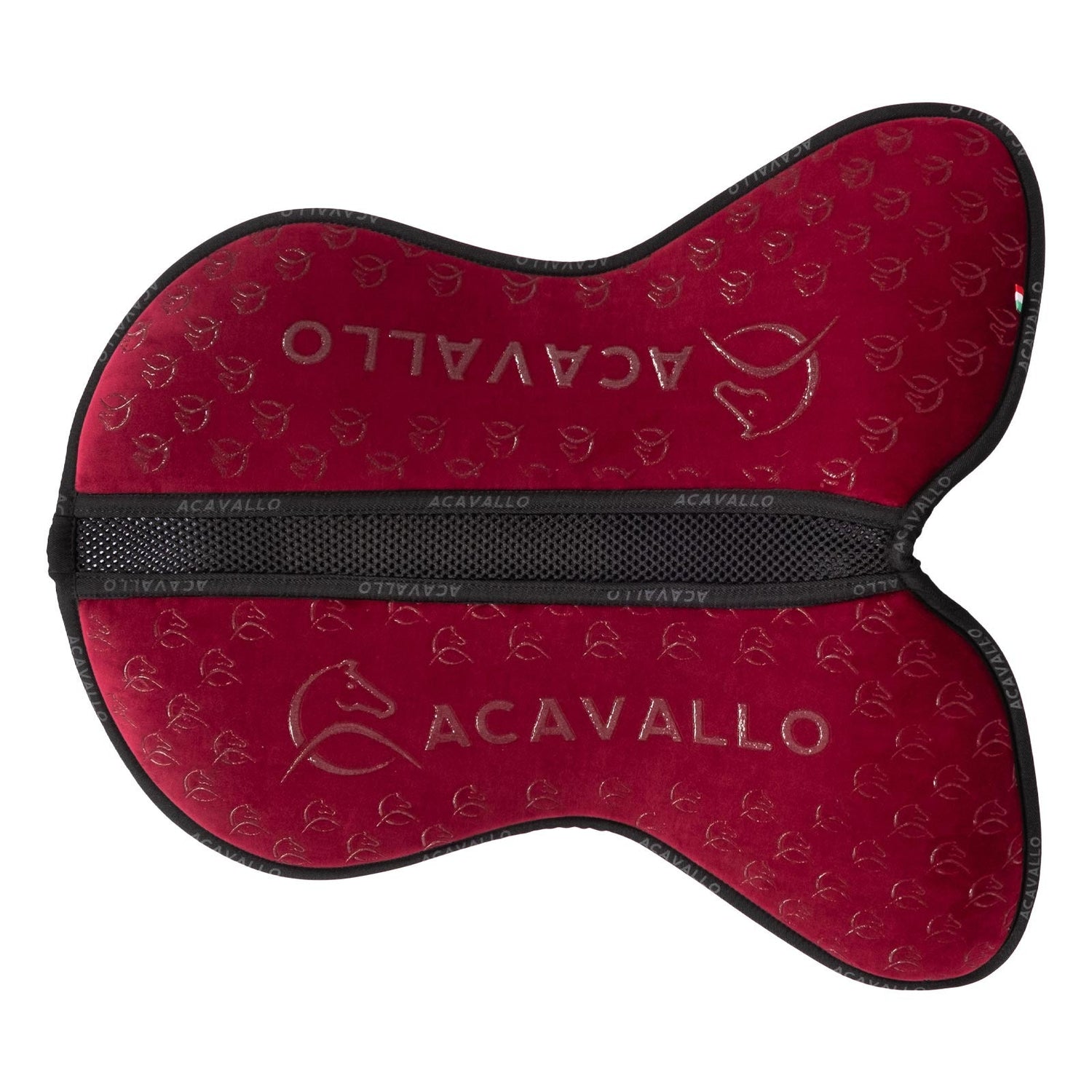 Acavallo Mf Jccs Sw-3Ds Louvre Grip Silicone Flat Compensator Short 45X18 cm #colour_red