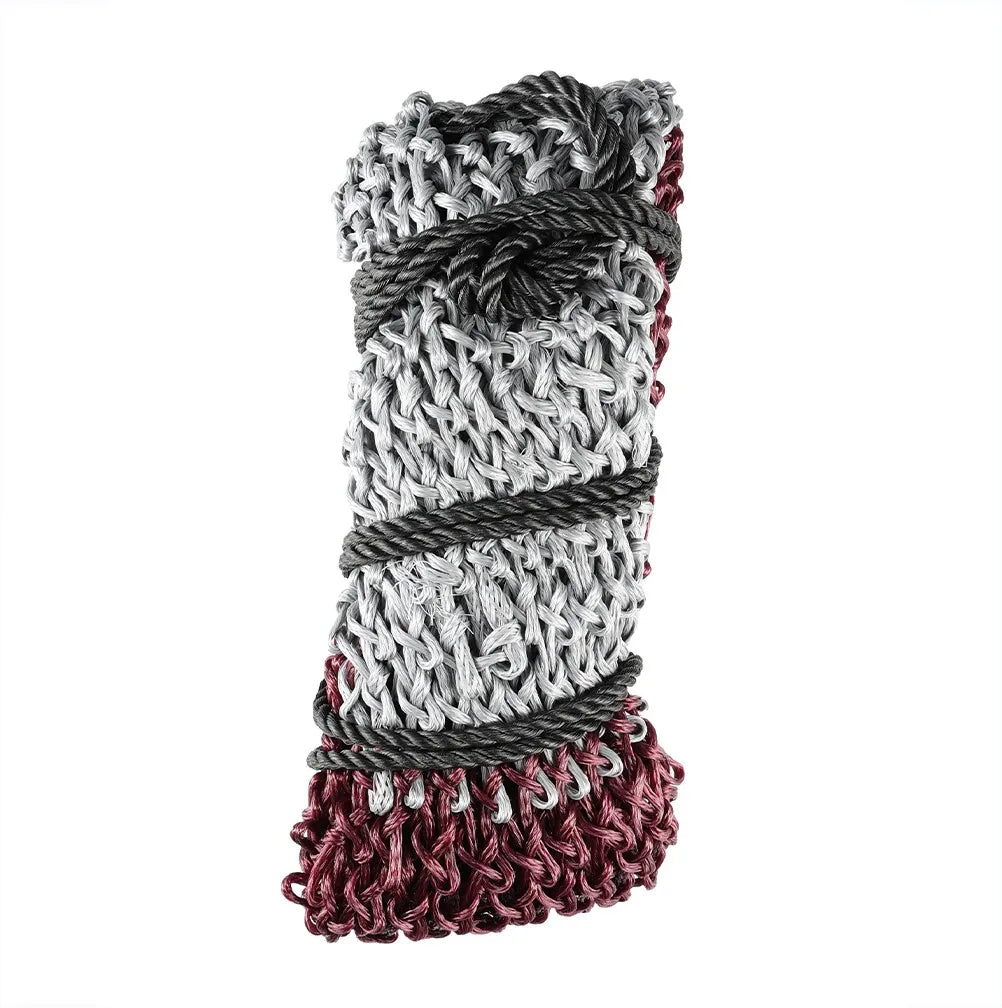 Hy Equestrian Slow Flow Haynet #colour_burgundy-grey