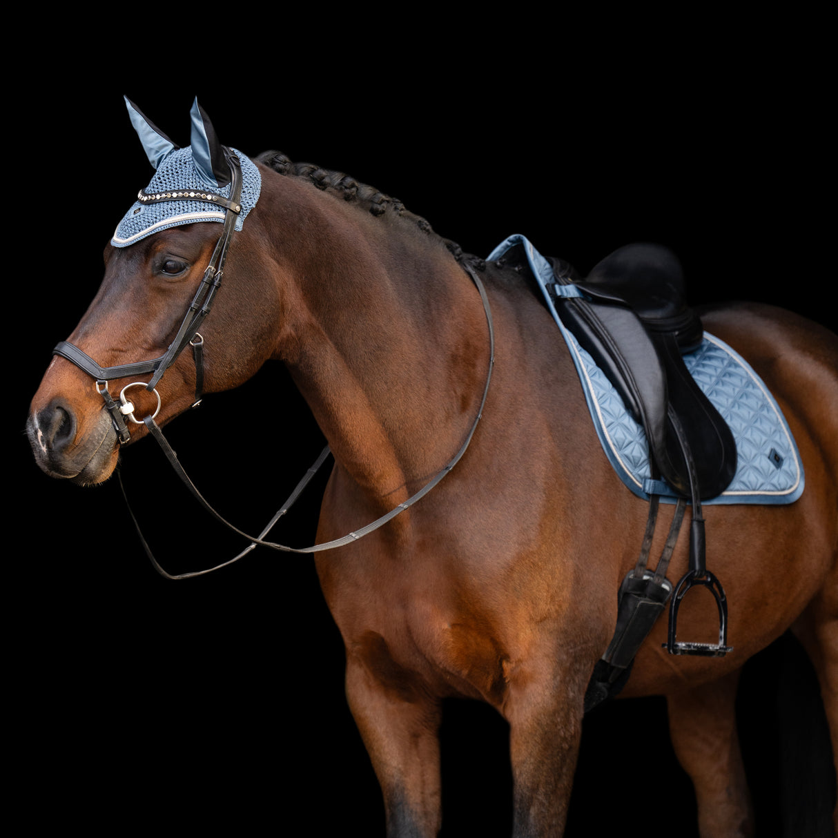 Imperial Riding Lenny Dressage Saddle Pad #colour_moonstone