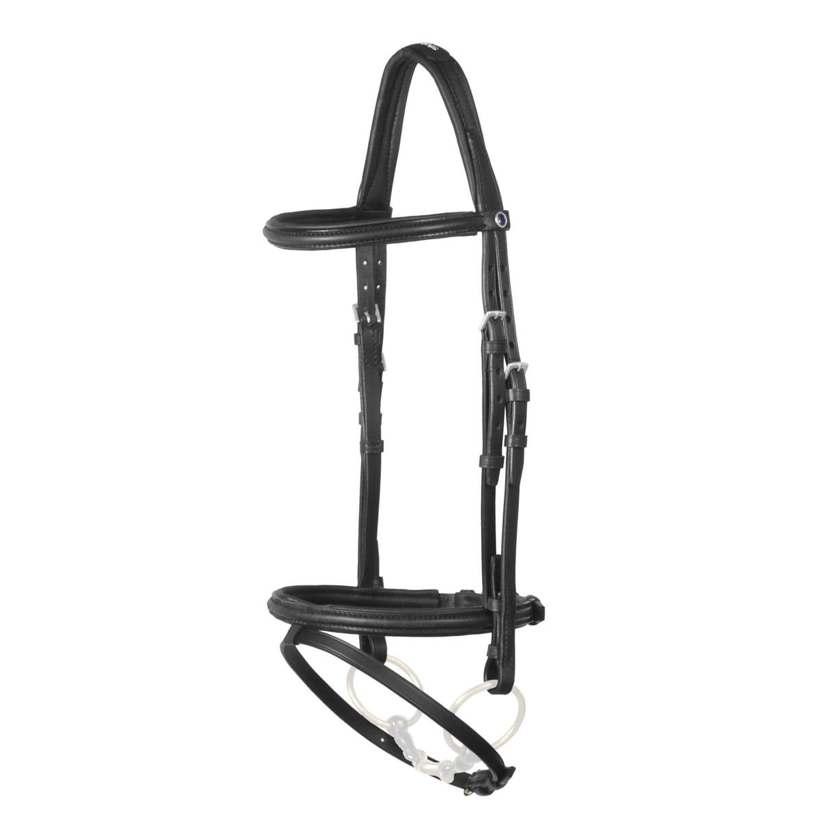 Stubben Trensenzaum Combined Noseband 2330 Island #colour_black-black
