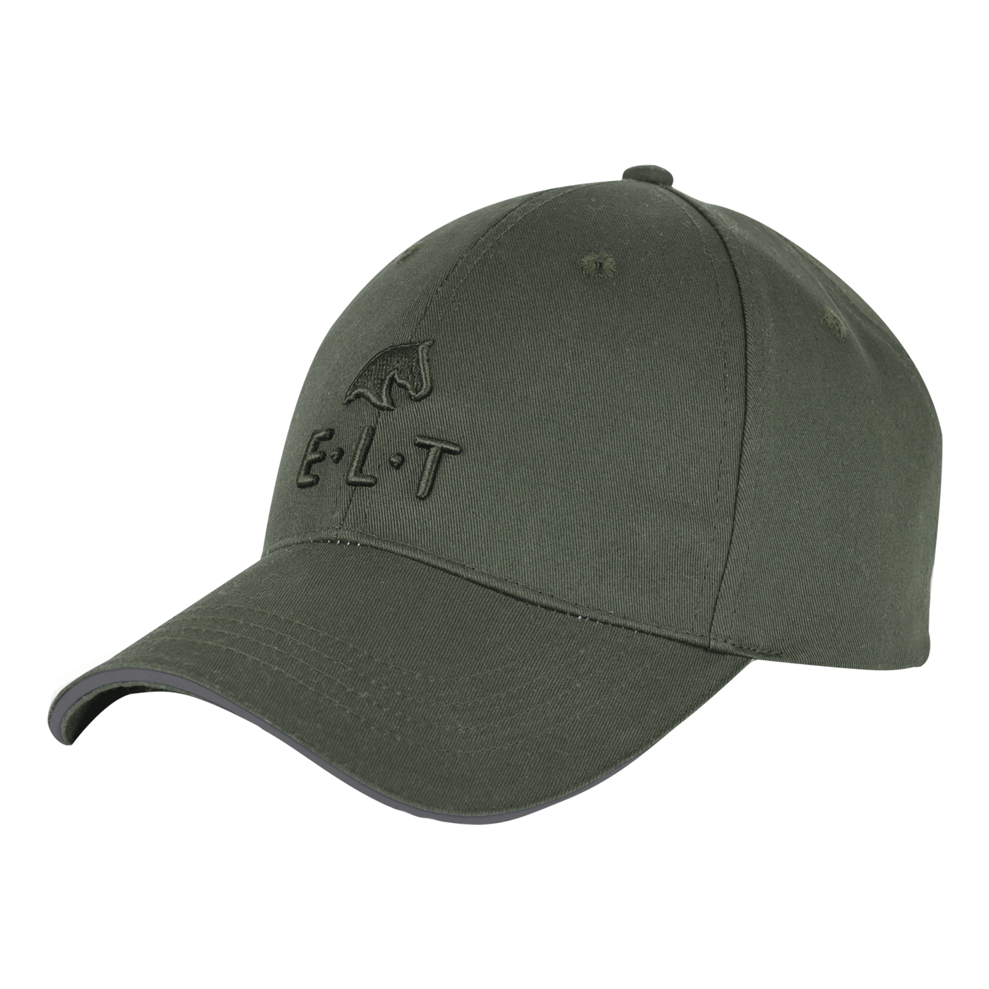 ELT Baseball Cap #colour_dark-olive
