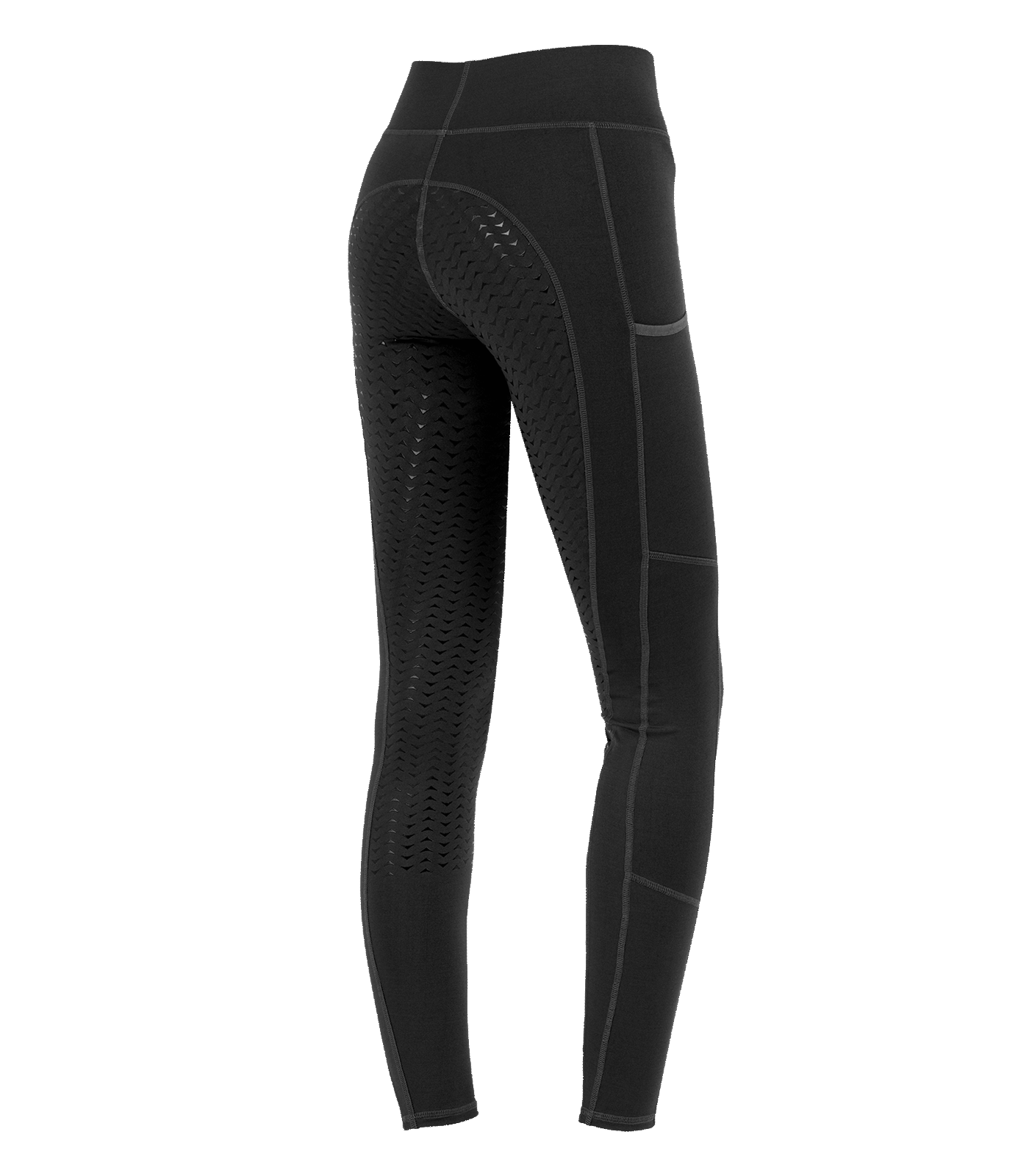 E.L.T Ella Children's Riding Thermal Leggings #colour_black