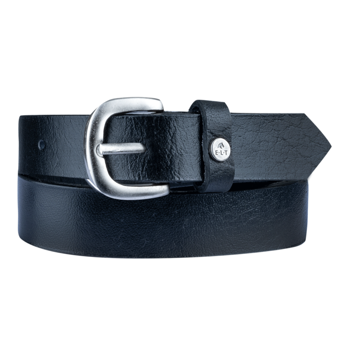 E.L.T Levia Leather Belt #colour_black