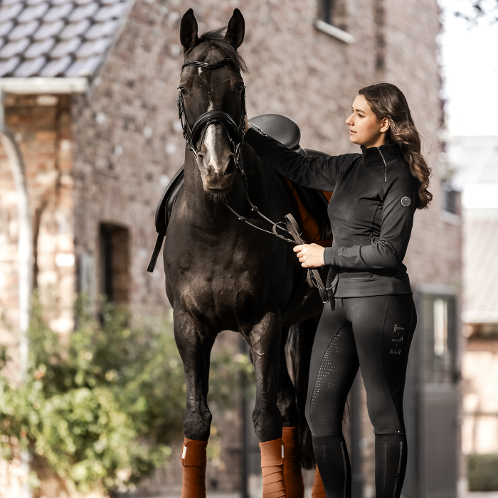 E.L.T Ladies Osaka Fleece Sweater #colour_black