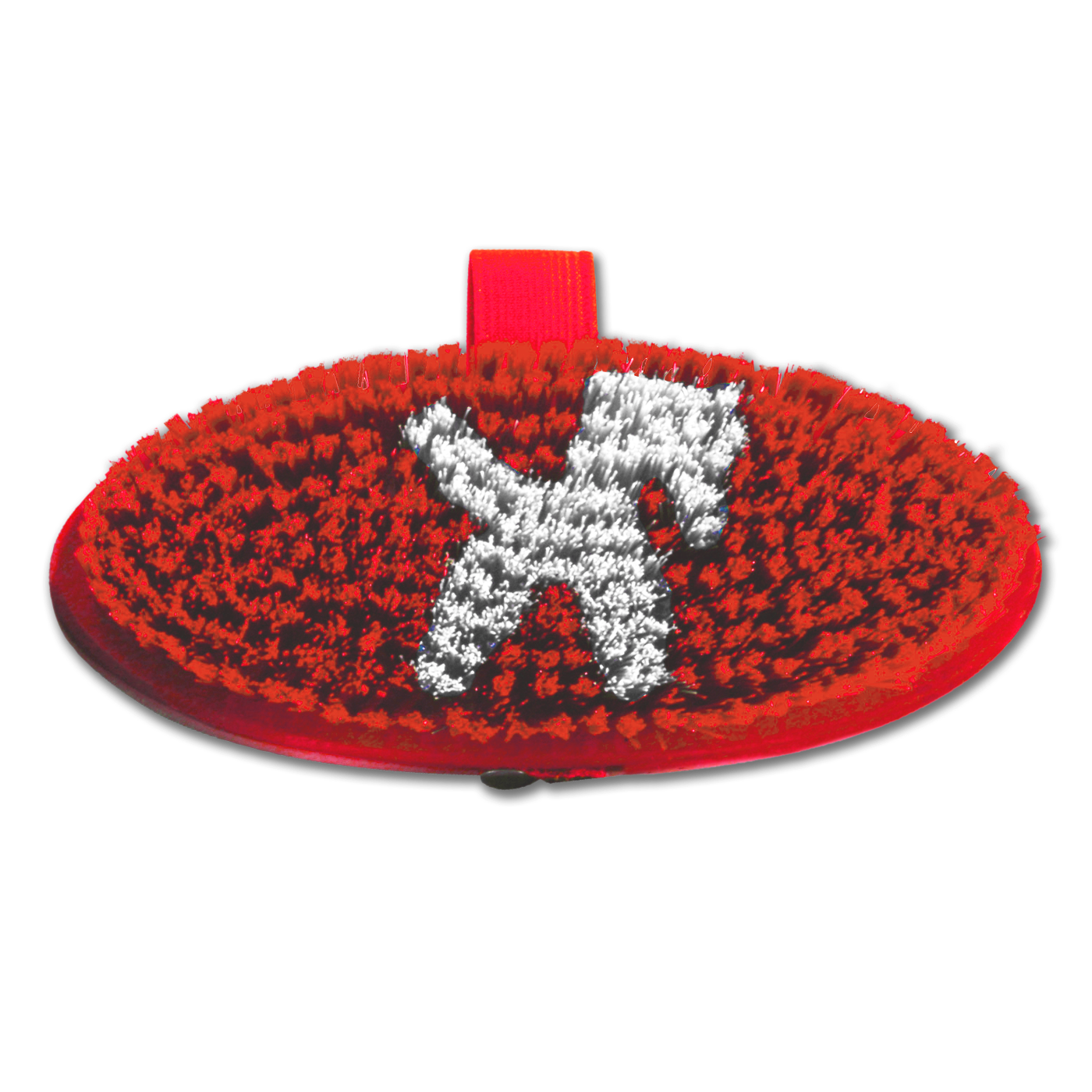 Waldhausen Children Horse Body Brush #colour_red