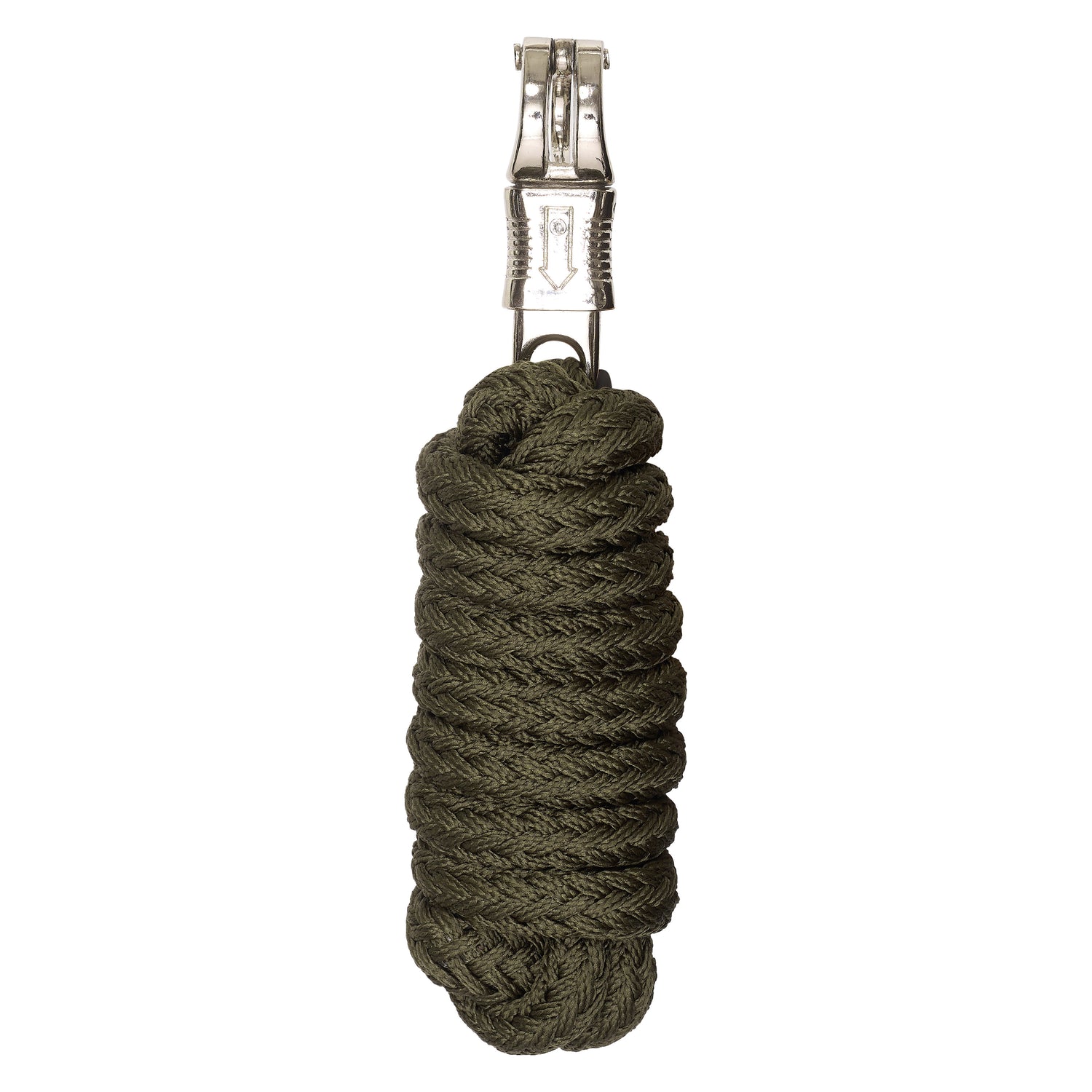 Imperial Riding Classic Panic Hook Lead Rope #Colour_olive-green
