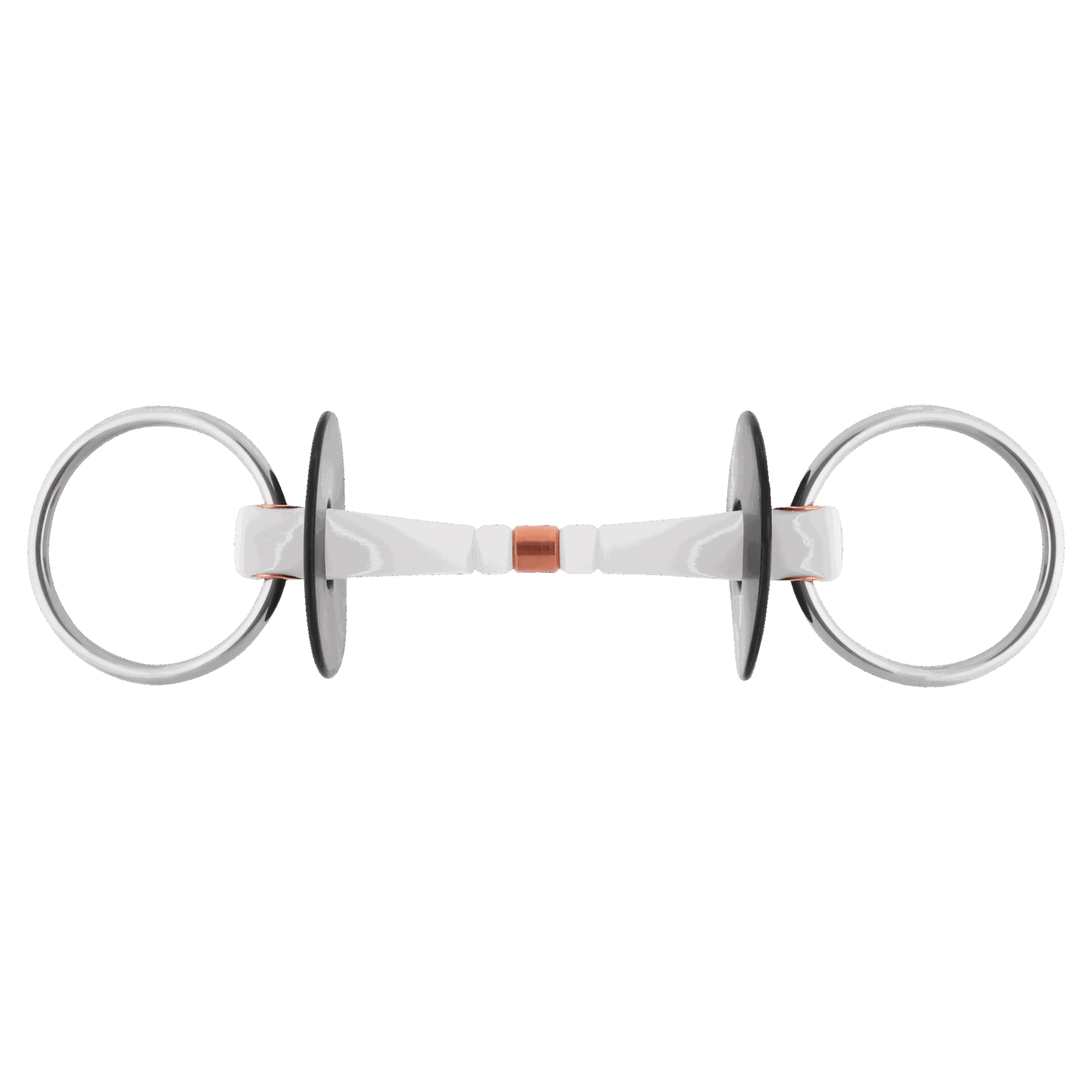Sprenger Nathe Loose Ring 20mm Flex Mullen Mouth With 70mm Copper Middle Link