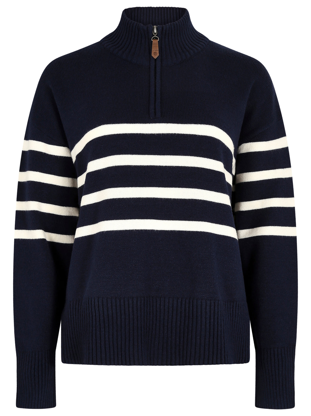 Dubarry Womens Fonthill Knitted Jumper #colour_navy