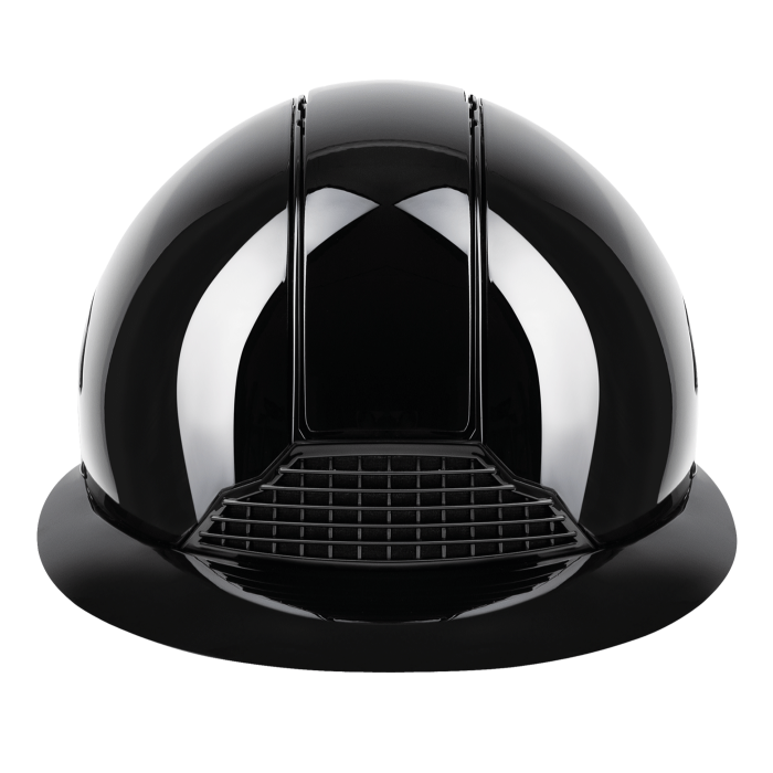 SWING H24 Lady Glossy Riding Hat #colour_black-glossy