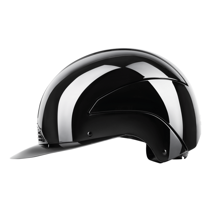 SWING H24 Lady Glossy Riding Hat #colour_black-glossy