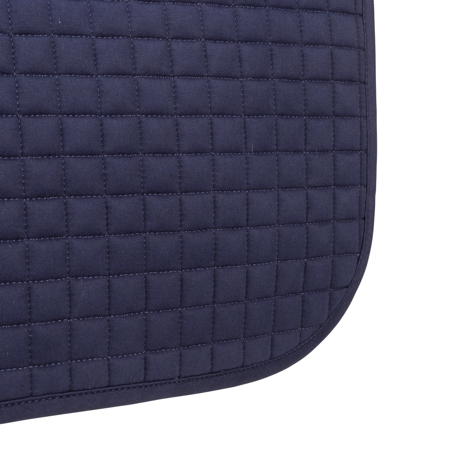 Shires ARMA Deluxe Cotton Jump Saddlecloth #colour_navy