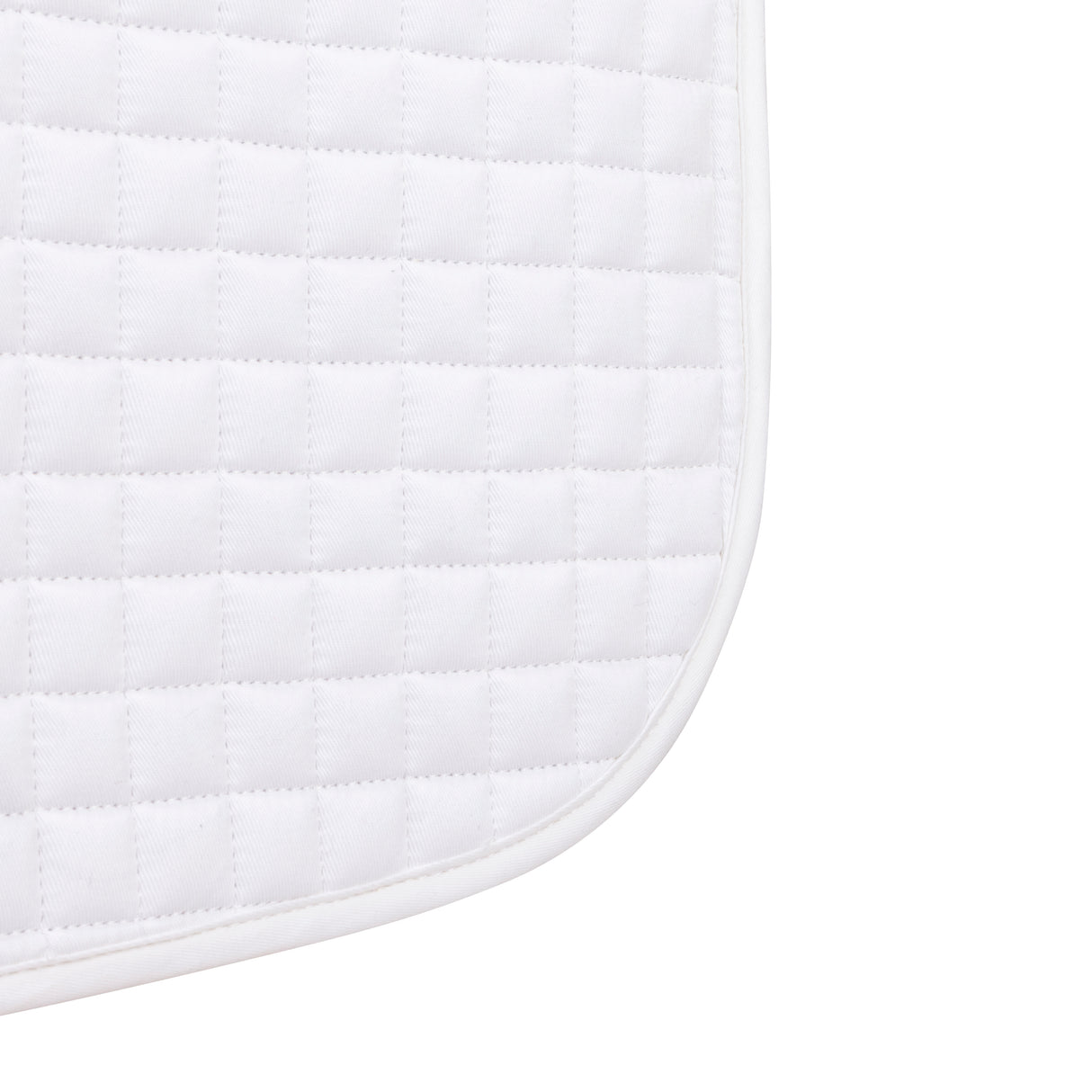 Shires ARMA Deluxe Cotton Dressage Saddlecloth #colour_white