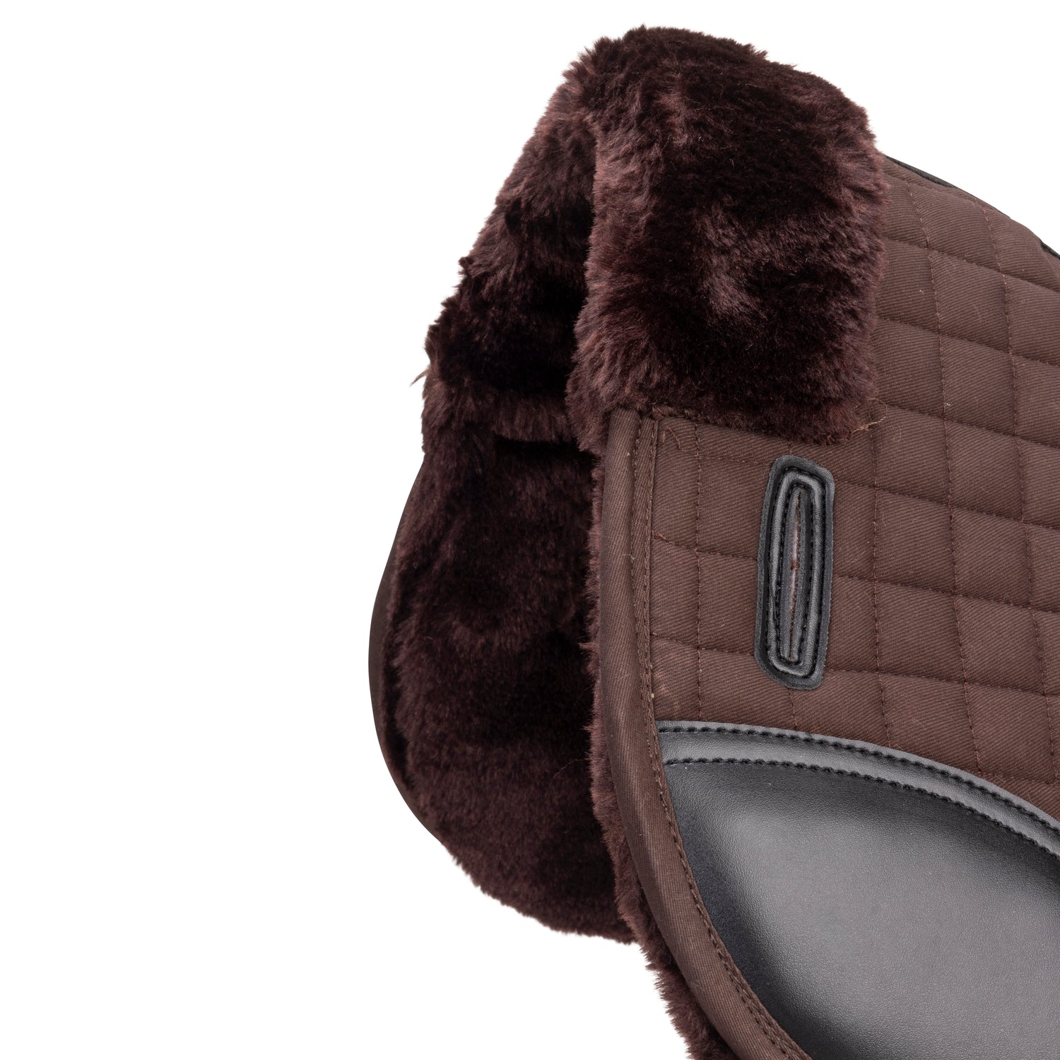 Shires ARMA Deluxe Cotton Half Pad #colour_brown-brown