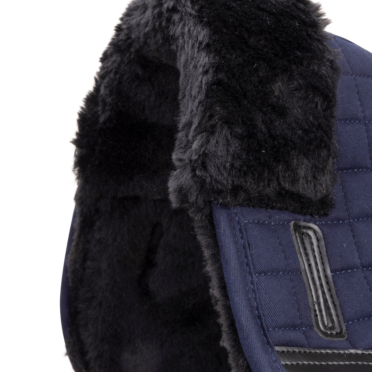 Shires ARMA Deluxe Cotton Half Pad #colour_navy-navy