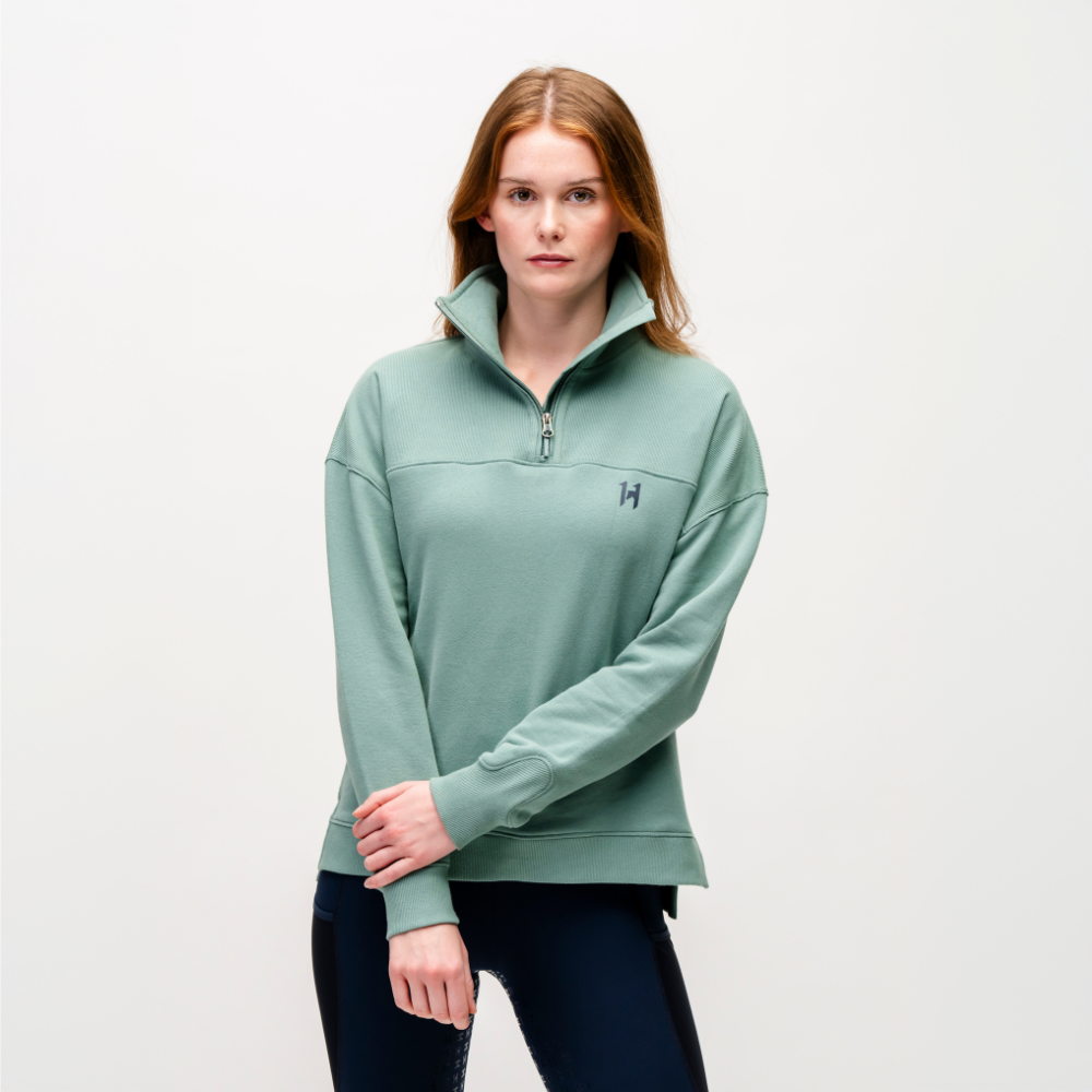 Horseware Ireland Vitality Sweatshirt #colour_sage