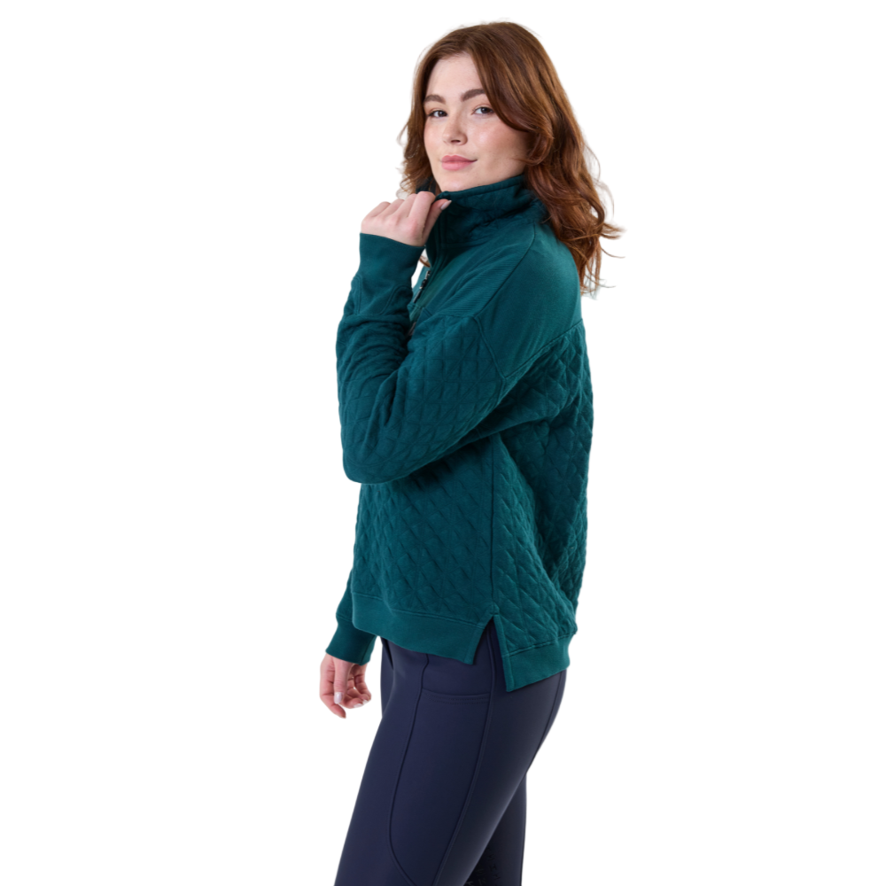 Horseware Ireland Liberty Winter Sweatshirt #colour_dynasty-green