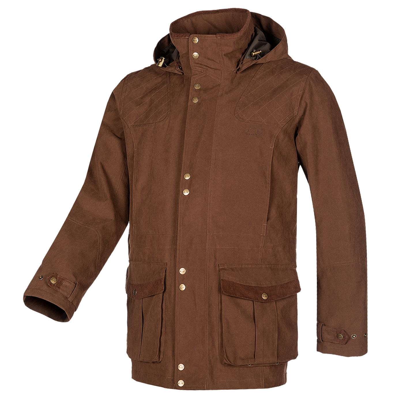 Baleno Oakwood Mens Durable Country Coat #colour_earth-brown