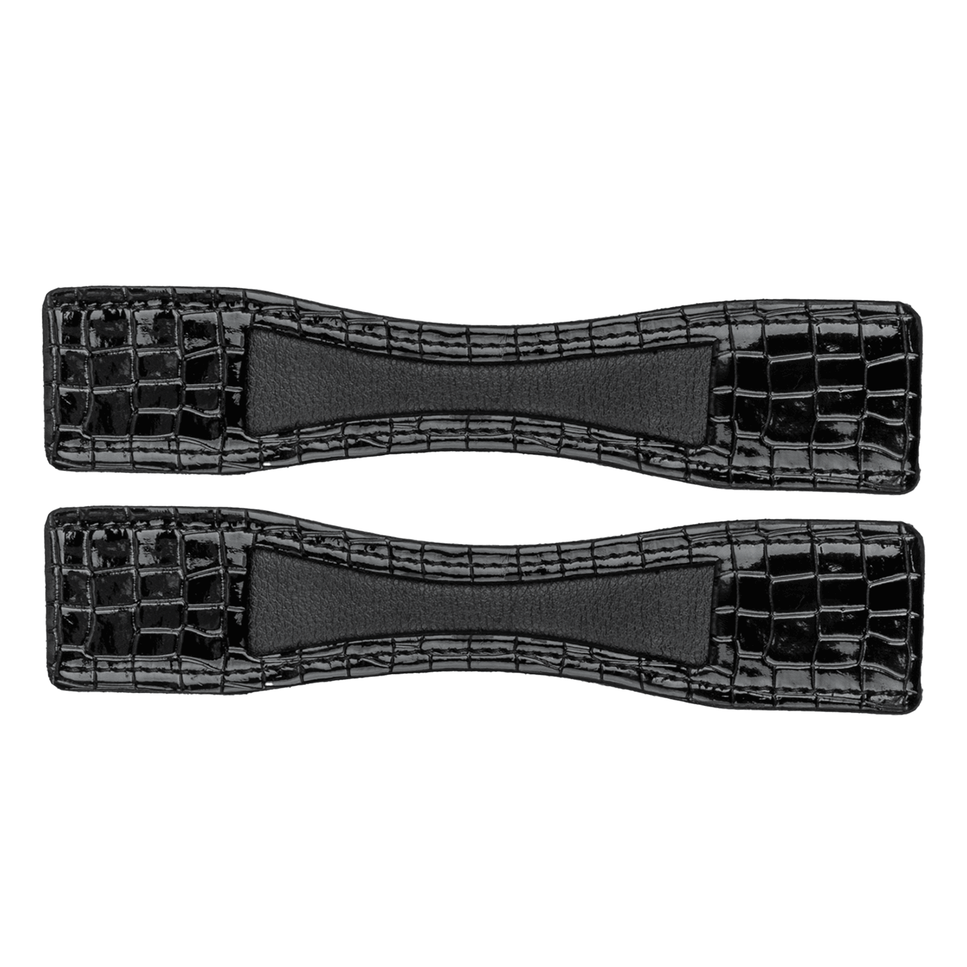 Waldhausen Patent Leather Spur Guard #colour_black