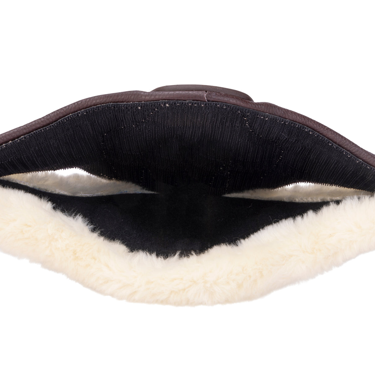 Shires Velociti Lusso Elite Anatomical Girth #colour_havana