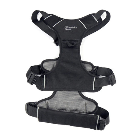 Mountain Paws 3-Strap Dog Harness #colour_black