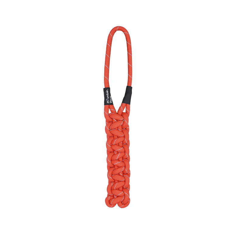 Mountain Paws Braided Chew Rope Dog Toy #colour_orange