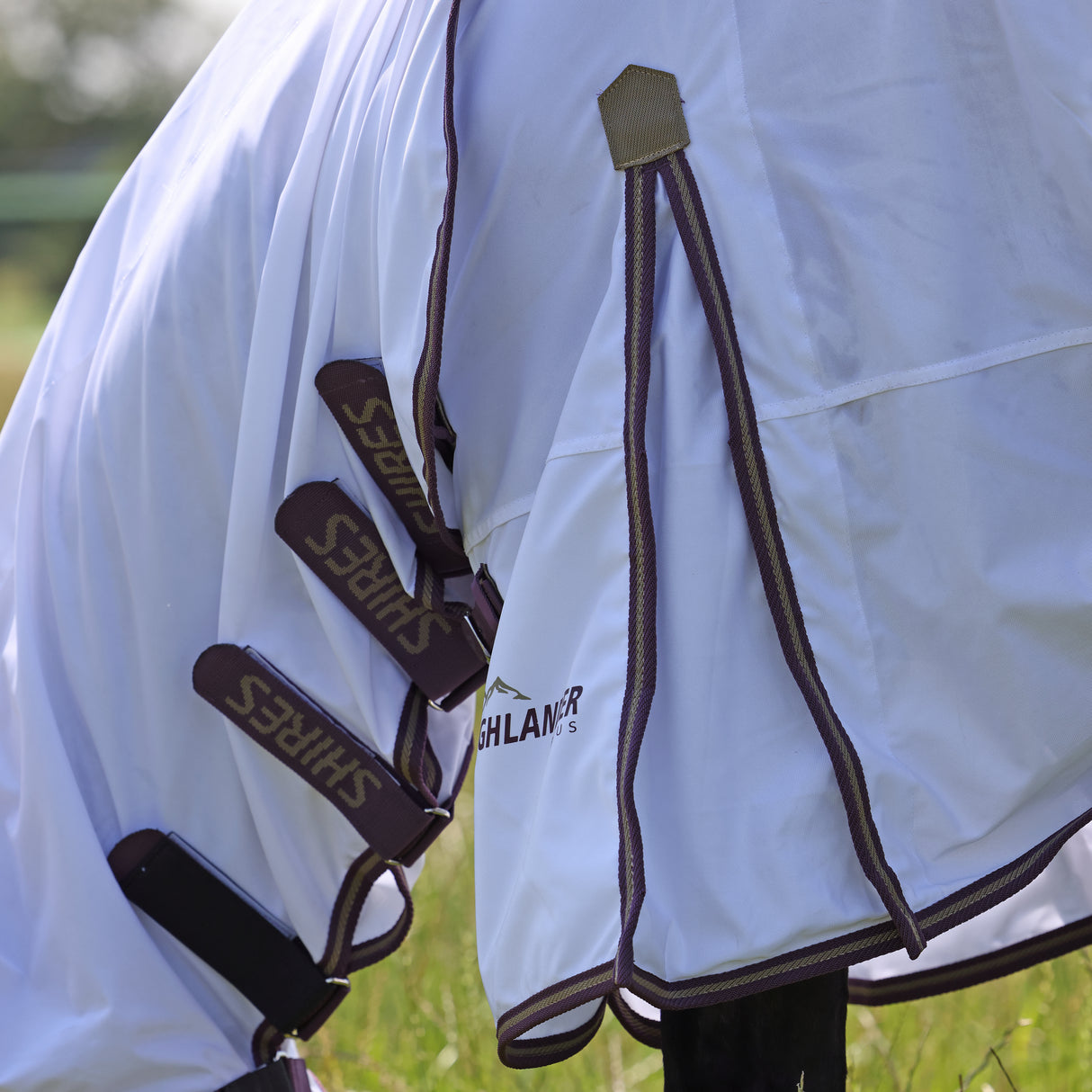 Shires Highlander Plus Fliegendecken-Kombination