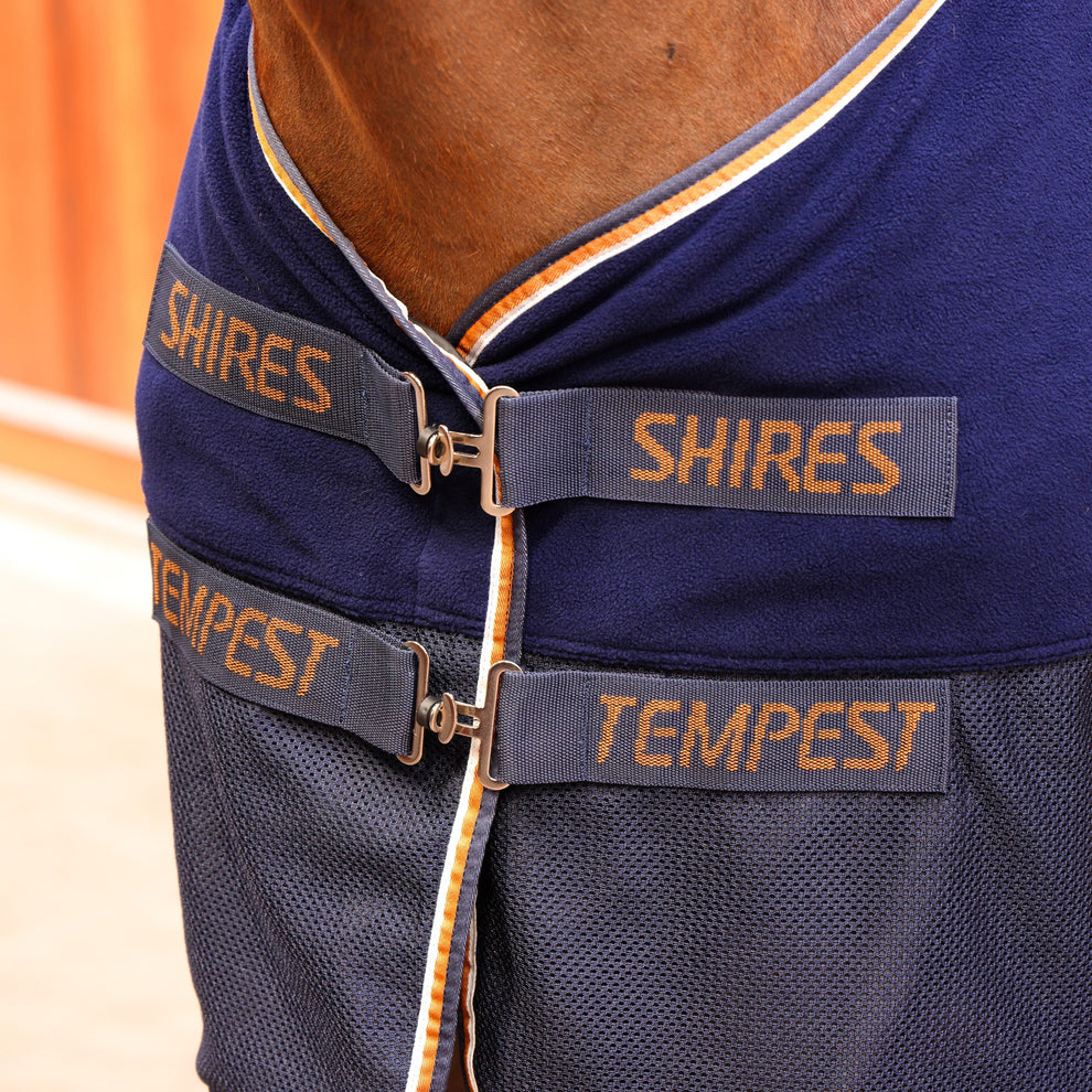 Shires Tempest Original Fleece/Mesh-Kühldecke