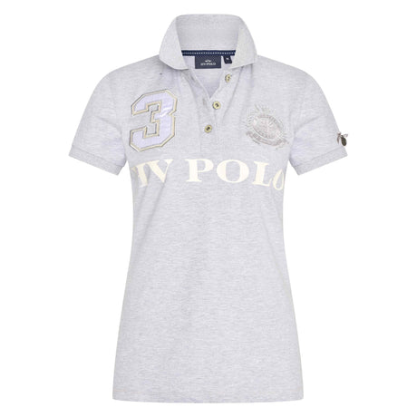 HV Polo Favouritas EQ Short Sleeve Polo Shirt - Grey Heather #colour_grey-heather