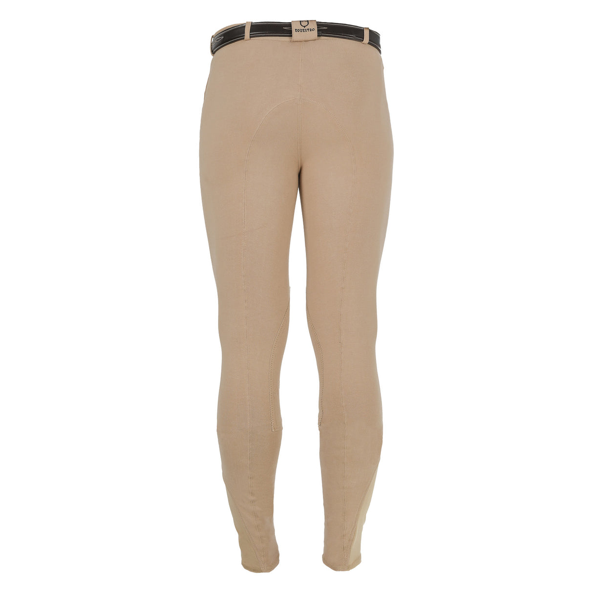 Equestro Urano Model Man Breeches In Stretch Cotton #colour_beige