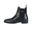 Equestro Unisex Ankle Boots With Side Elastics #colour_black