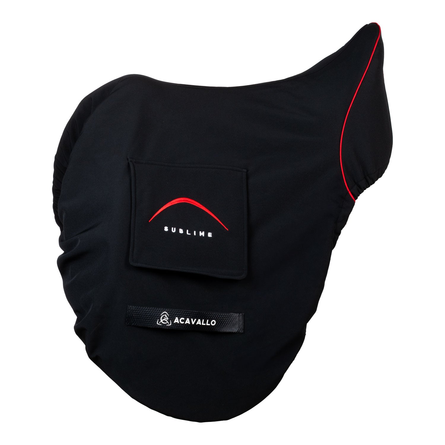 Acavallo Sublime Dressage Saddle Cover Bag #colour_black