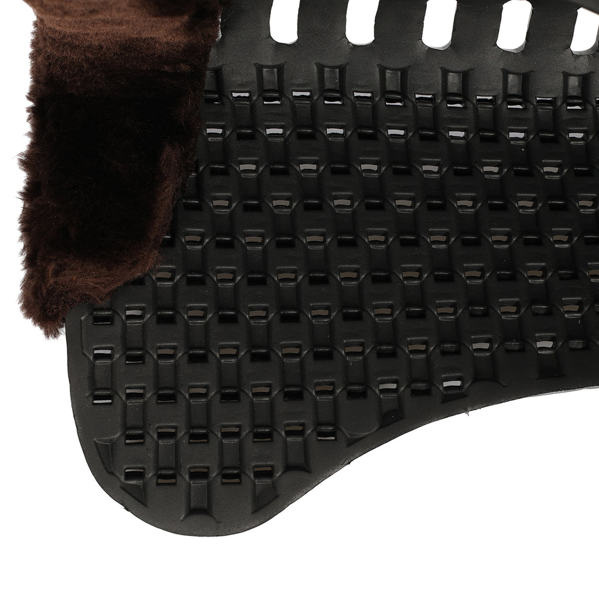 Acavallo Pad Piuma-FS Respira-FS Cut-Out Eva Rear Riser #colour_brown