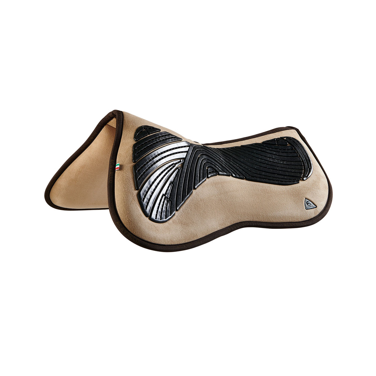 Acavallo Pad MF HPS CW-CS Suede Grip Gel Flat Configurable Pocket #colour_beige