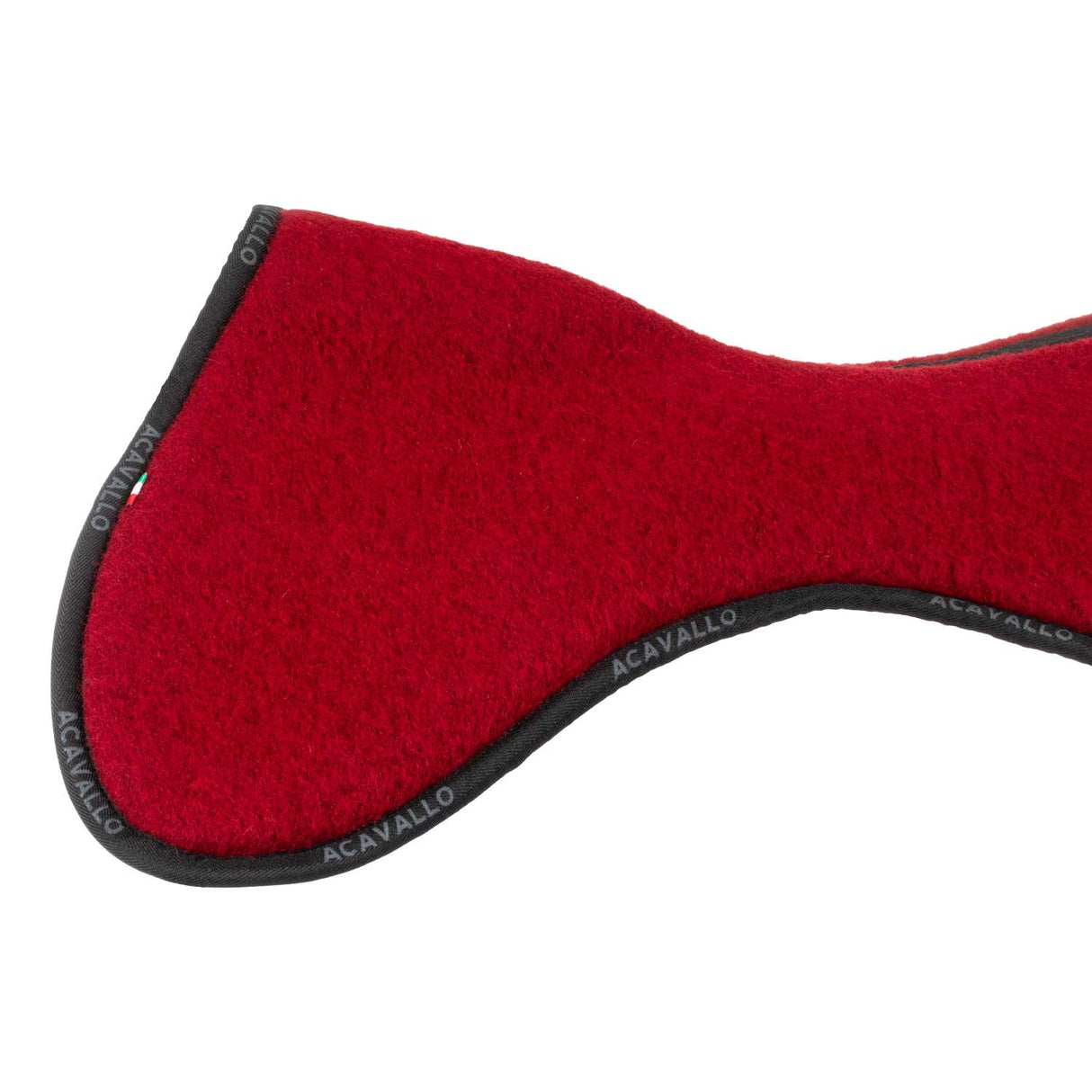 Acavallo Pad MF JCCS CW-CS Virgin Wool Flat #colour_red