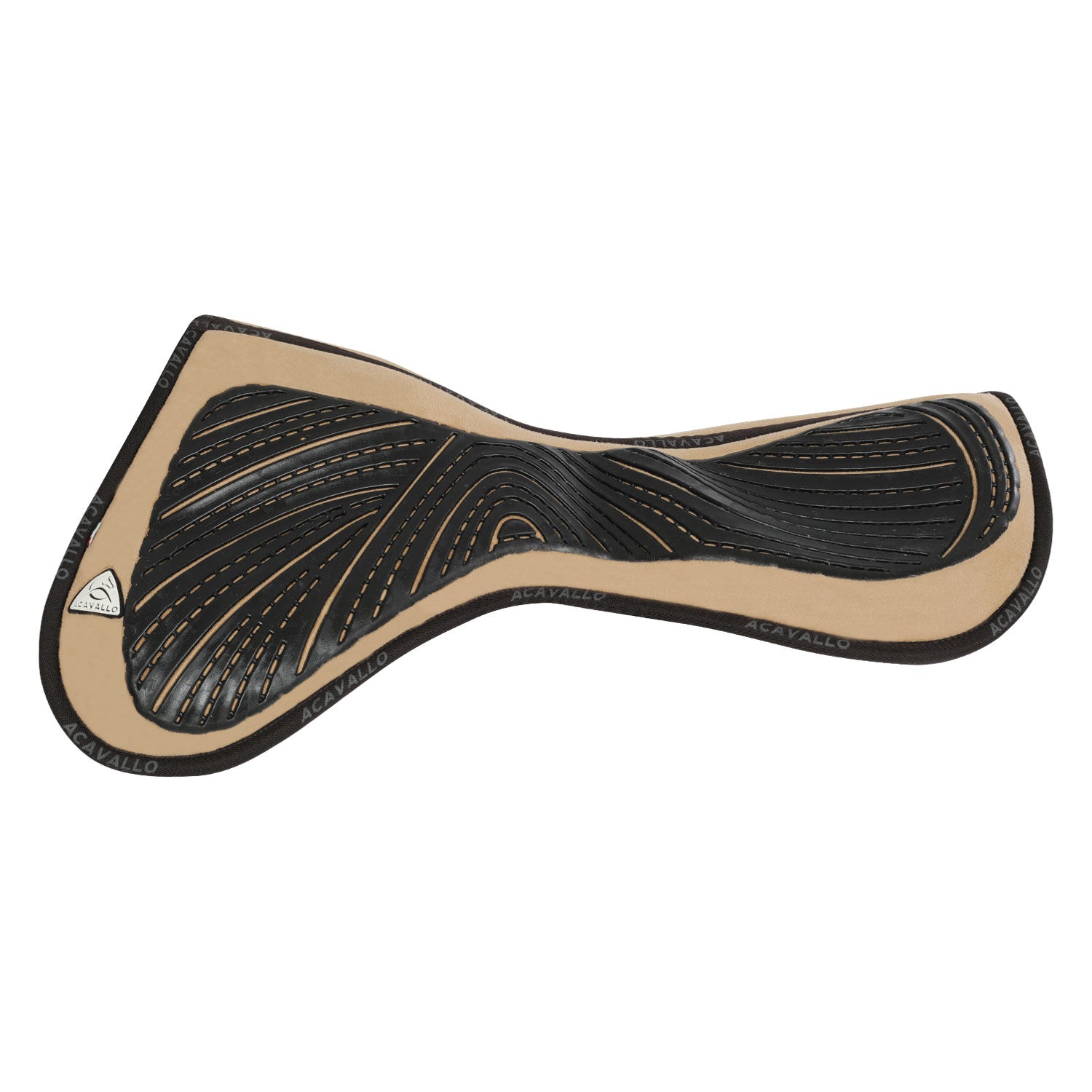 Acavallo Pad MF JCCS CW-CS Suede Gel Grip Flat #colour_beige