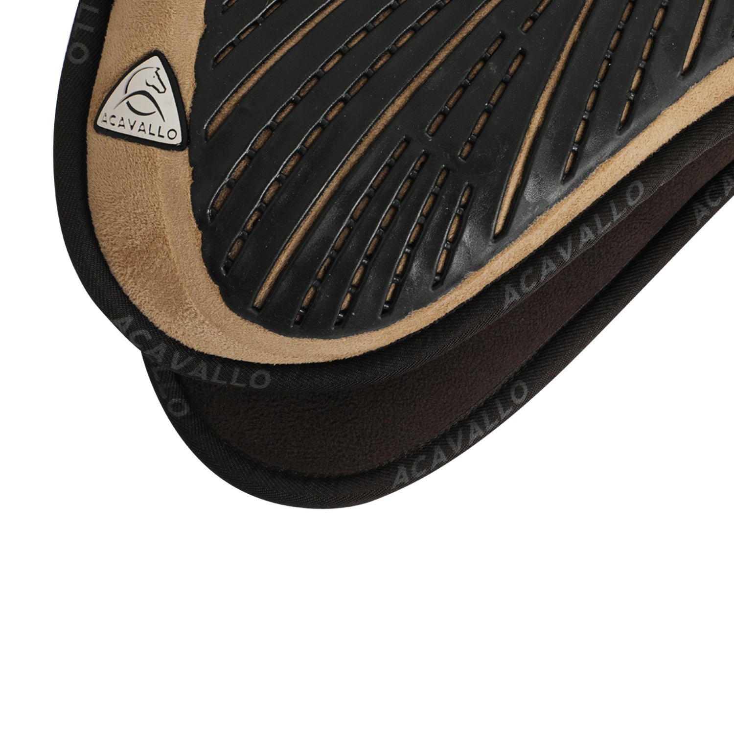 Acavallo Pad MF JCCS CW-CS Suede Gel Grip Flat #colour_beige