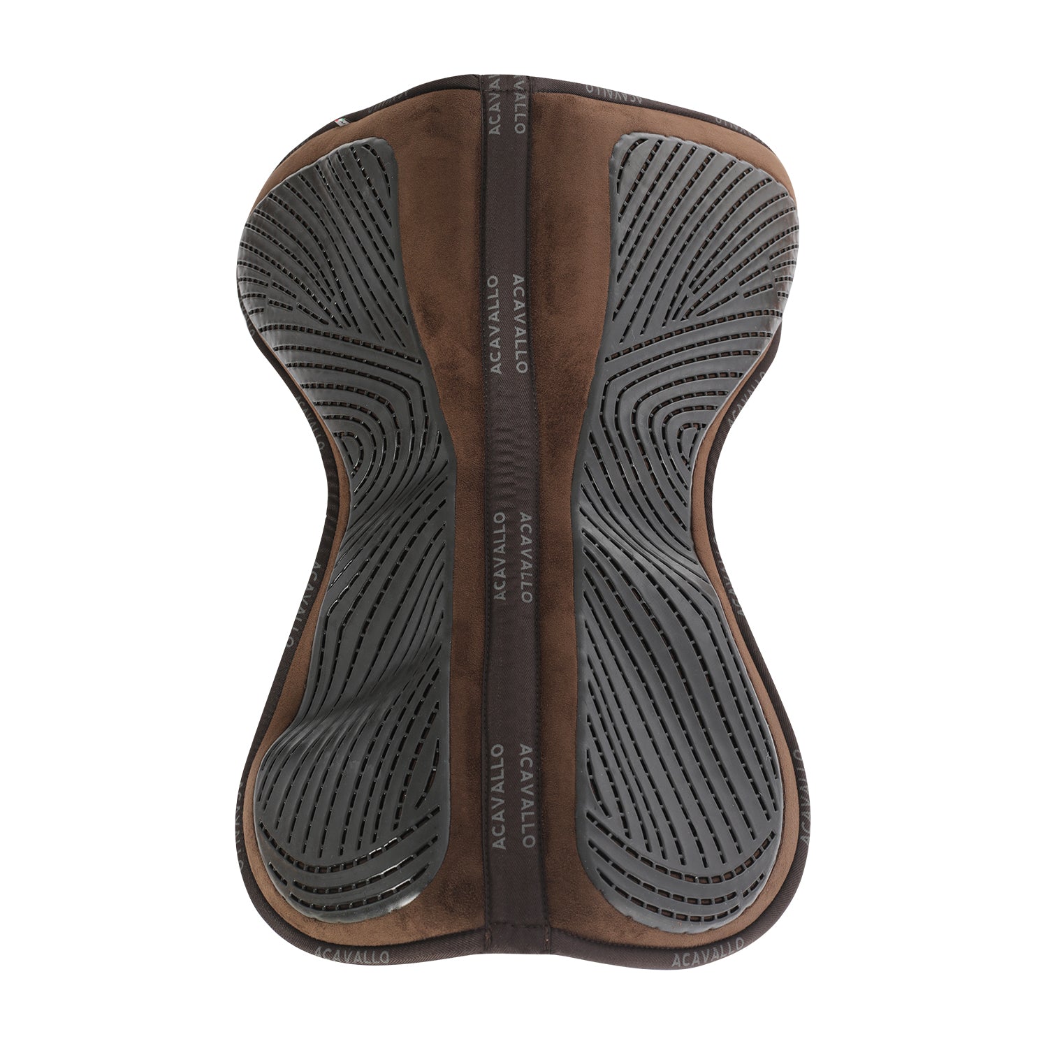 Acavallo Pad MF JCCS CW-CS Suede Gel Grip Flat #colour_brown