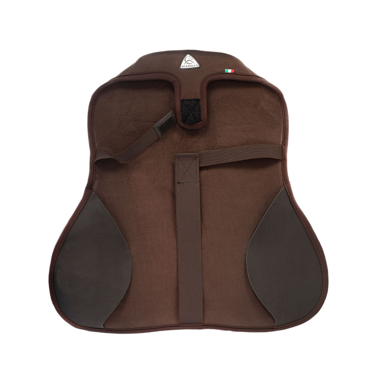 Acavallo Ortho-Coccyx Seat Saver Jumping Hexagonal Gel-Out Dri-Lex 20mm "Offer" #colour_brown